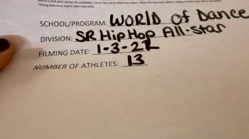 World Of Dance - Senior Small HH [Senior - Hip Hop] 2022 UDA Battle of the Northeast Virtual Dance Challenge