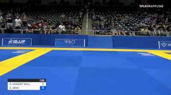 STEPHEN VINCENT HALL vs ELIAS AKIKI 2021 World IBJJF Jiu-Jitsu No-Gi Championship
