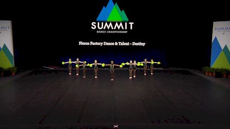 Fierce Factory Dance & Talent - Destiny [2021 Youth Pom - Small Finals] 2021 The Dance Summit