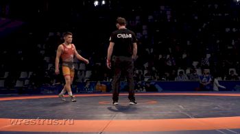 57 kg Quarterfinal, Belek-Ool Khuzuget vs Khasan Badrudinov