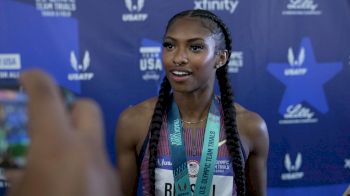 Masai Russell Wins U.S. Olympic Trials 100mH Title Says She Can Get The World Record