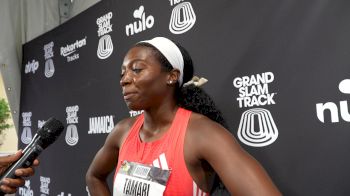 Tamari Davis PRs, Almost Goes Sub-22 In Grand Slam Track: Miami 200m