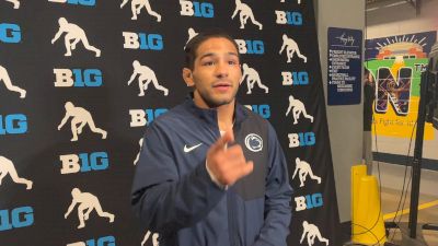 Shayne Van Ness After Big Ten Finals PIN