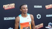 Donavan Brazier Wins Portland Track Festival 800m, 1:43, After 3-Year Injury