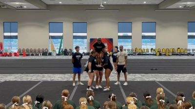 Grand Valley State University [All-Girl Group Stunt] 2025 NCA College Camps: Partner & Group Stunt