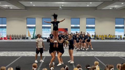 Alma College [All-Girl Group Stunt] 2025 NCA College Camps: Partner & Group Stunt