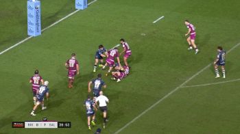 Joseph Owen with a Long Try vs Sale Sharks