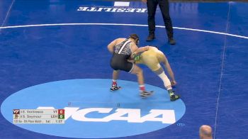125 lb 5th Place - Eddie Ventresca, Virginia Tech vs Sheldon Seymour, Lehigh