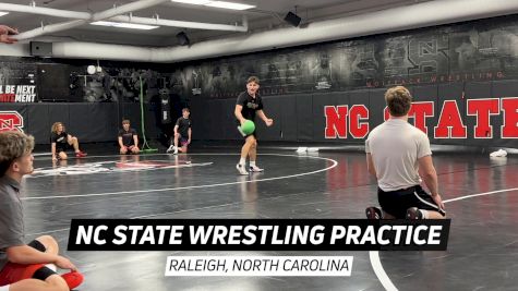 Inside A Division 1 Wrestling Practice With NC State