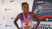 Sanaria Butler Takes 3rd in 400m Final & Breaks Down Transition After NCAA Career | Post-Race Interview 2026 USATF