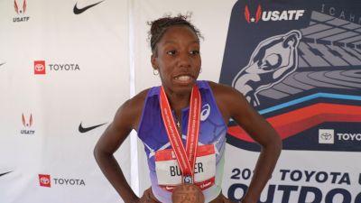Sanaria Butler Takes 3rd in 400m Final & Breaks Down Transition After NCAA Career | Post-Race Interview 2026 USATF