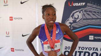 Sanaria Butler Takes 3rd in 400m Final & Breaks Down Transition After NCAA Career | Post-Race Interview 2026 USATF