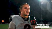 Ferris State's Wyatt Bower Post Game Interview After 33rd Win Over Central Washington