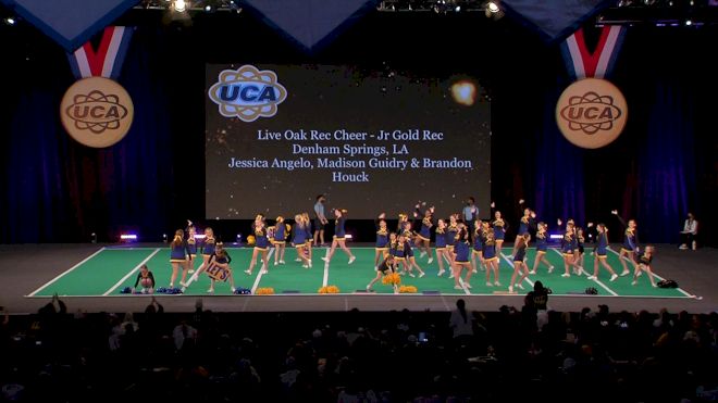 Live Oak Rec Cheer - Jr Gold Rec [2022 Recreational Affiliated 12Y Finals] 2022 UCA National High School Cheerleading Championship