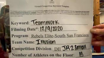 Rebels Elite - Illusion [Level 2 L2 Junior - D2 - Small - A] Varsity All Star Virtual Competition Series: Event VII