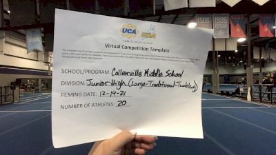 Collierville Middle School [Large Middle School - Middle] 2021 UCA December Virtual Regional