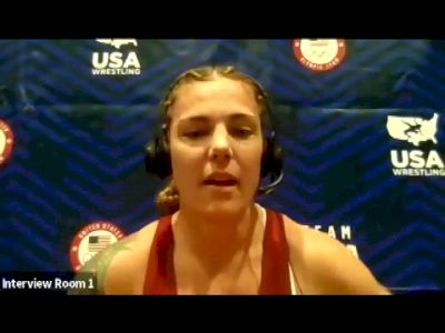 Jackie Cataline (76 kg) after her retirement after the 2021 Olympic Trials