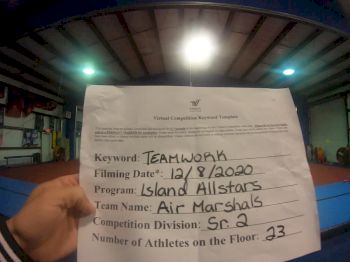 Island Allstars - Air Marshals [Level 2 L2 Senior - Medium] Varsity All Star Virtual Competition Series: Event VII
