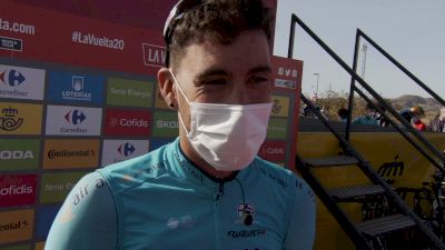 Omar Fraile Before Stage 5 of 2020 Vuelta a Espana