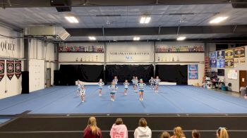 Nebraska Cheer Center - Flurries [L1.1 Mini - PREP] 2021 Varsity All Star Virtual Competition Series: Winter III