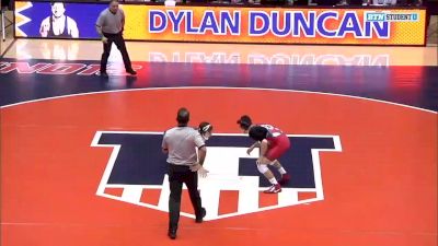 141 lbs DJ Lloren (Fresno State) vs Dylan Duncan (Illinois)
