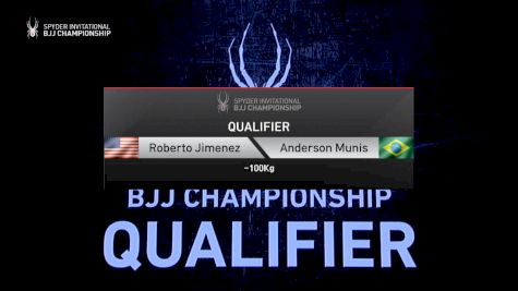 Roberto Jimenez vs Anderson Munis 2019 Spyder BJJ Qualifier