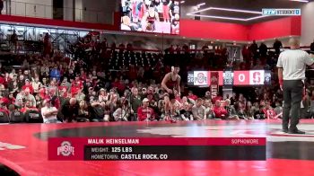 125lbs Match: Malik Heinselman, Ohio State vs Jackson DiSario, Stanford