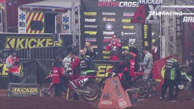 Kicker ArenaCross Guthrie Pro Open Top 3 Interviews