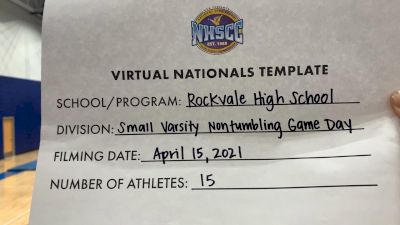 Rockvale High School [Virtual Small Varsity Non Tumbling Game Day Finals] 2021 UCA National High School Cheerleading Championship