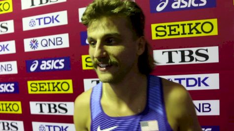 Craig Engels Makes 1500m Final, But Knows Coach Julian Won't Be Happy With Tactical Errors
