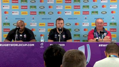 USA PreGame Press Conference vs England