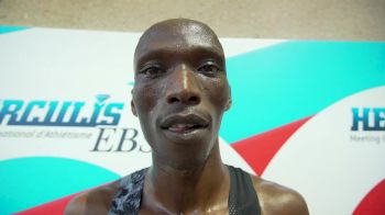 Timothy Cheruiyot Wasn't Happy With Slow Pace In The 1500m