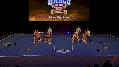 Salmen High School [2020 Small Coed Non Tumbling Semis] 2020 UCA National High School Cheerleading Championship