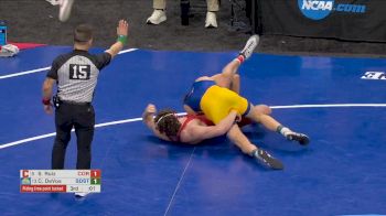 174 lb 5th Place - Simon Ruiz, Cornell vs Cade DeVos, South Dakota State