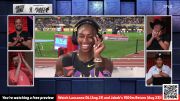 Kayla White Interview | 2026 Lausanne Diamond League