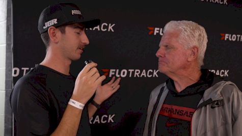 University of Arkansas Head XC Coach Chris Bucknam Before Coaching His Final NCAA Cross Champs
