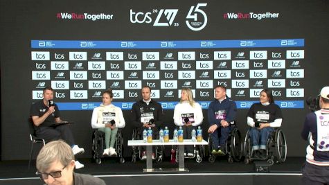 2025 TCS London Marathon Elite Wheelchair Full Press Conference
