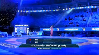 A. GUDANATOV vs A. BENTANCUR Men's Gi 92kg Final