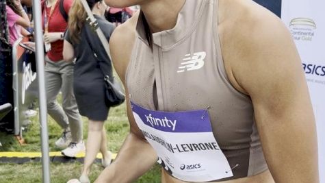 Sydney McLaughlin-Levrone After Running 48.75 for the 3rd Fastest 400m in U.S. History