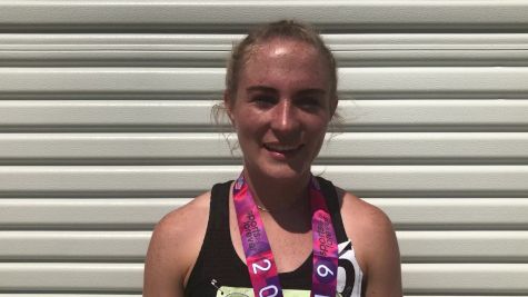 Kaycee Keller wins the 17-18 W 1500m