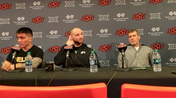 Brands, Marinelli And Lugo After Oklahoma State