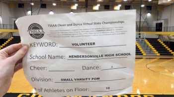 Hendersonville High School [Small Varsity - Pom] 2021 TSSAA Cheer & Dance Virtual State Championships