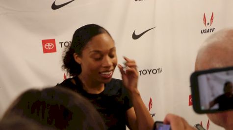 Allyson Felix Is Feeling Better Through The Rounds