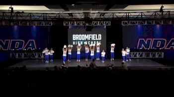Broomfield High School Poms [2020 Small Varsity Game Day] 2020 NDA High School Nationals