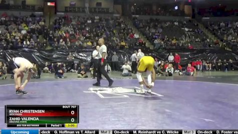 174 lbs SF, Ryan Christensen, Wisconsin vs Zahid Valencia, Arizona State