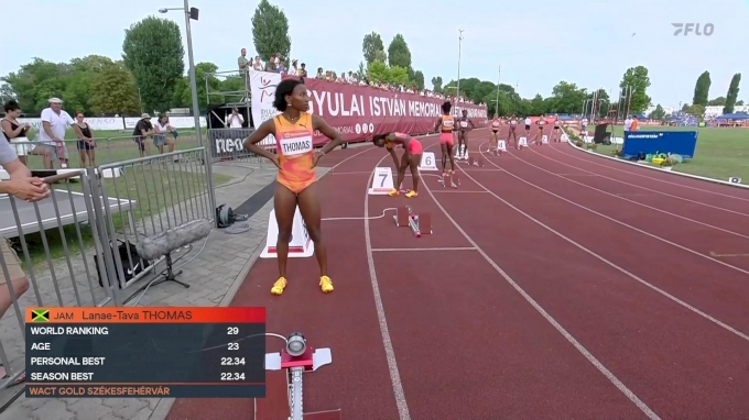 Shericka Jackson Pulls Up In Women's 200m, Julien Alfred Grabs Win At ...