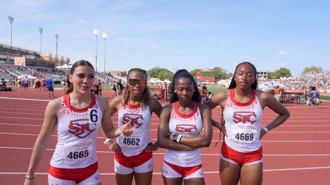 St. John's College HS Girls 4x400 Sets Texas Relays Meet Record!