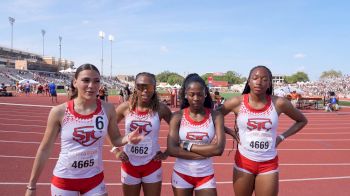 St. John's College HS Girls 4x400 Sets Texas Relays Meet Record!