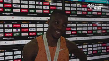 Letsile Tebogo Runs First 100m Since Olympic Final -- & Wins In 9.87 -- At Rome Diamond League 2024