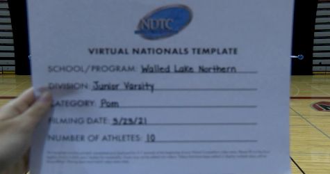 Walled Lake Northern High School [Virtual Junior Varsity - Pom Semi Finals] 2021 UDA National Dance Team Championship